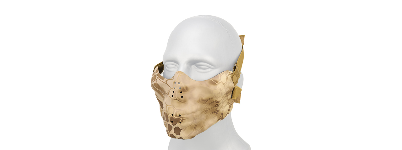 AC-587NO SKULL HALF-FACE MASK (NOM) - Click Image to Close