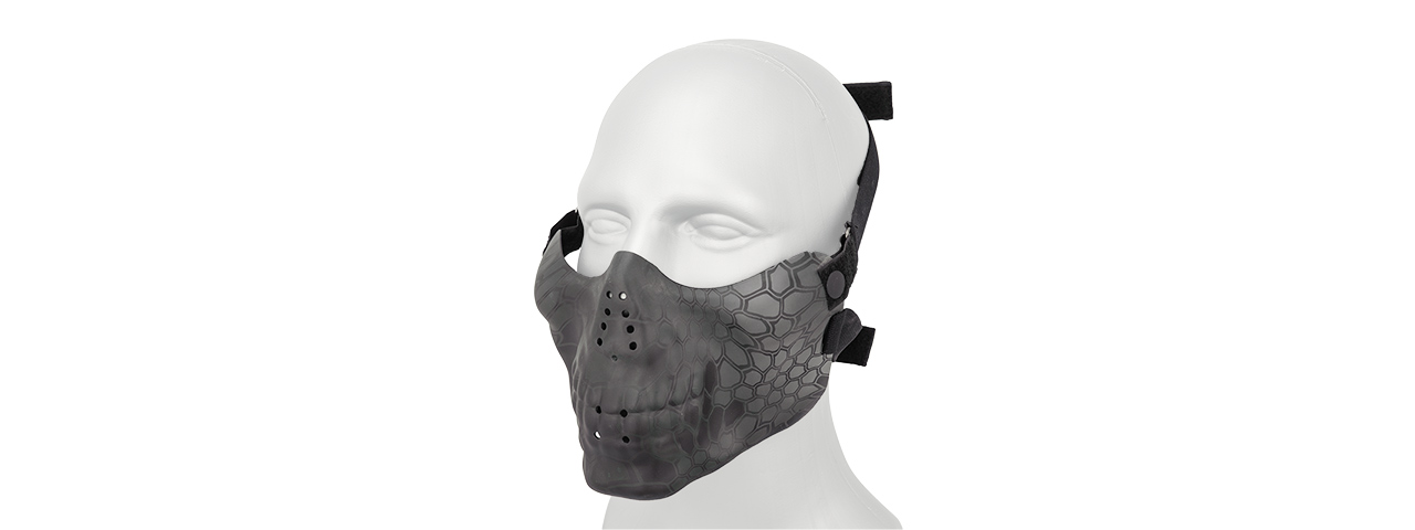 AC-587TY SKULL HALF-FACE MASK (TYP) - Click Image to Close