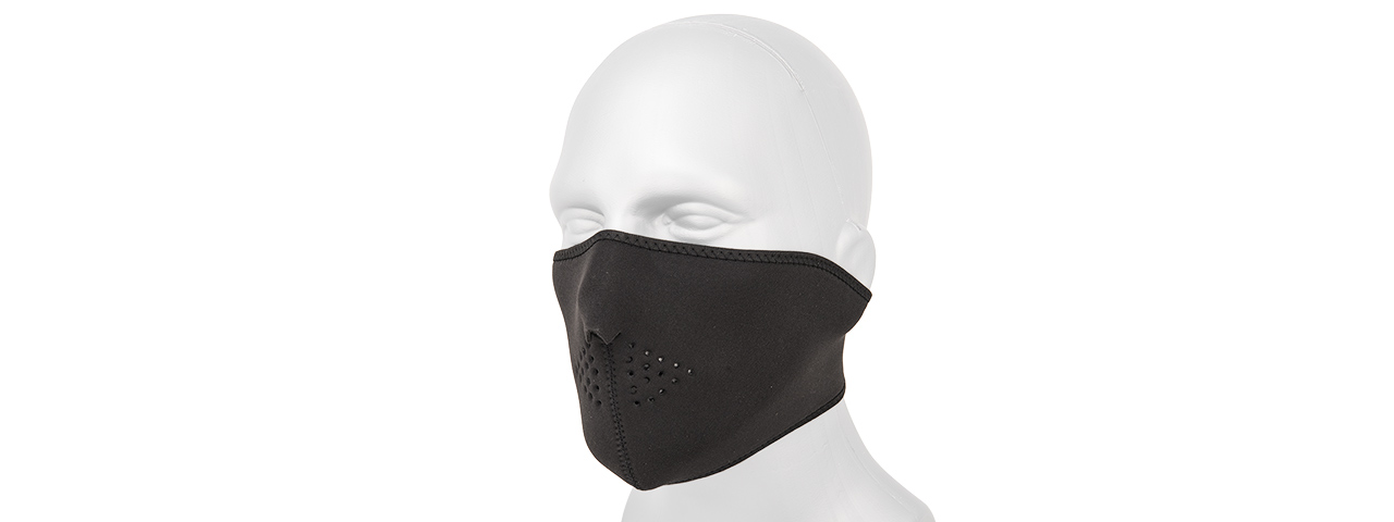 AC-588HB NEOPRENE HALF MASK (BK) - Click Image to Close