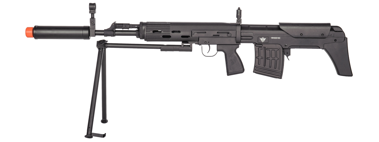 APL-ASP1012 SVU ASP1012 Bullpup Sniper Rifle (Black) - Click Image to Close