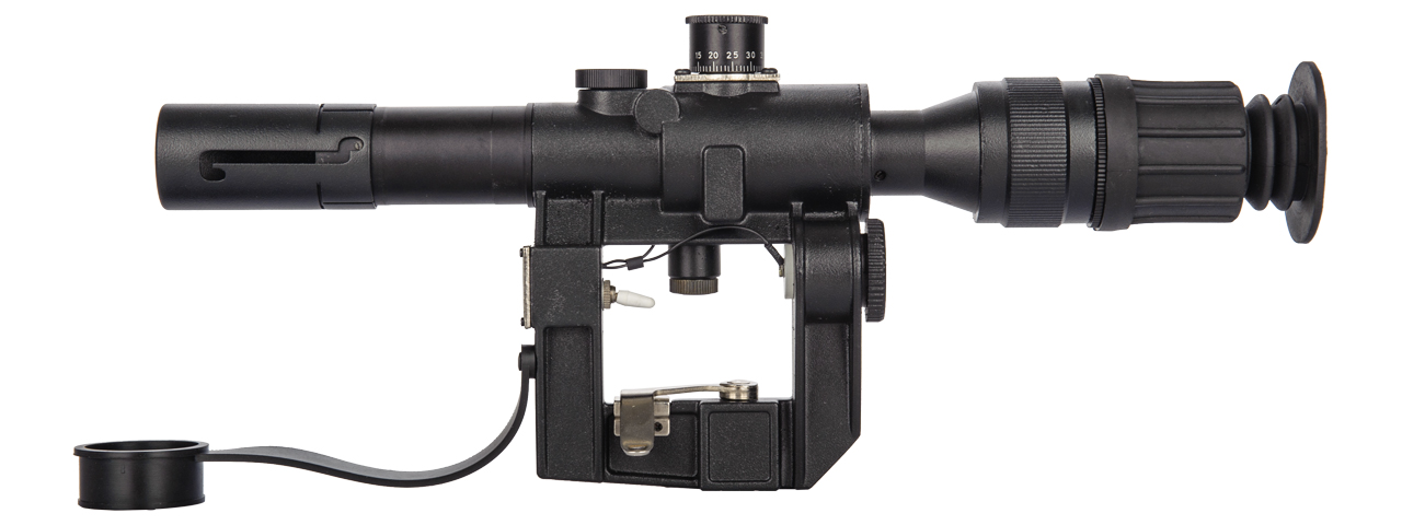 APL-ASP3004 AMP 4X26 SVD DRAGUNOV SCOPE W/ PSO-1 RETICLE (BLACK) - Click Image to Close