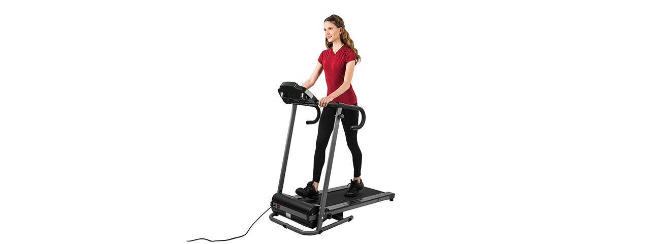 AU-500B AUWIT 600W ELECTRIC MOTORIZED FOLDING TREADMILL (BLACK) - Click Image to Close