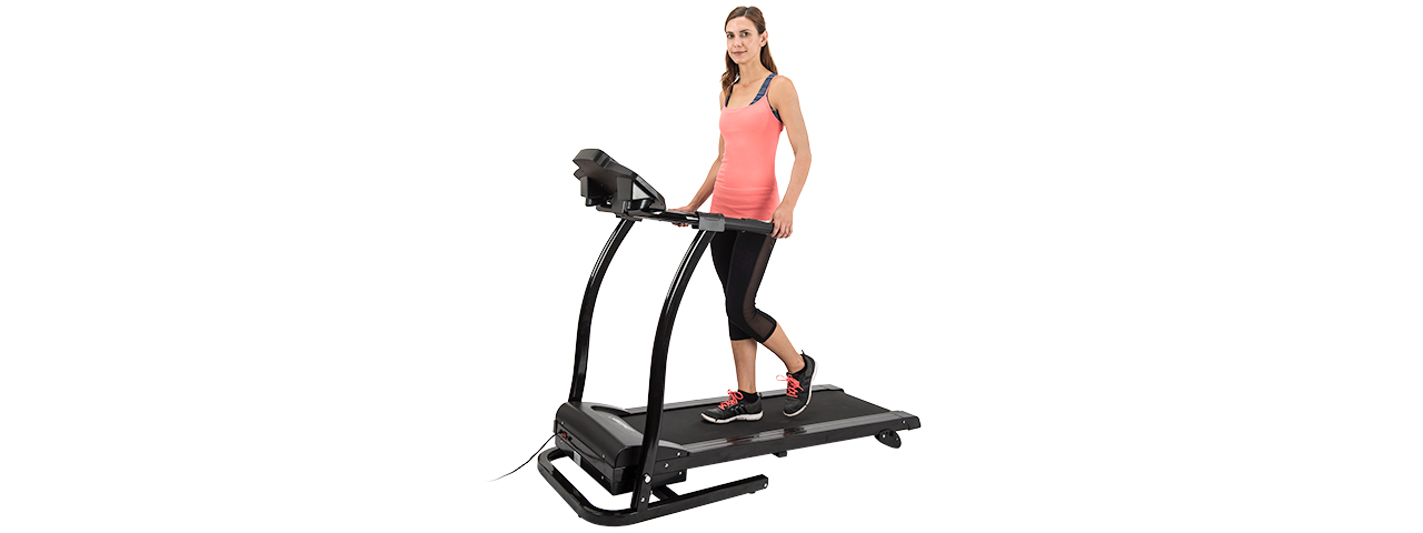 AU-505B AUWIT 1100W ELECTRIC HEAVY DUTY FOLDING TREADMILL (BLACK) - Click Image to Close