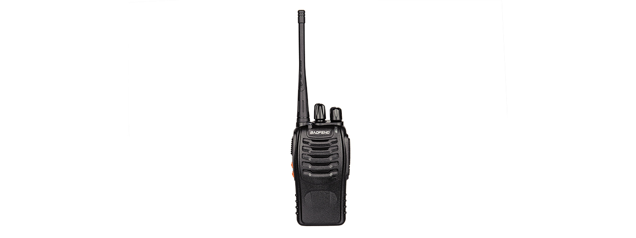 BAOFENG TACTICAL 400-470 MHZ COMMUNICATIONS RADIO - BLACK - Click Image to Close