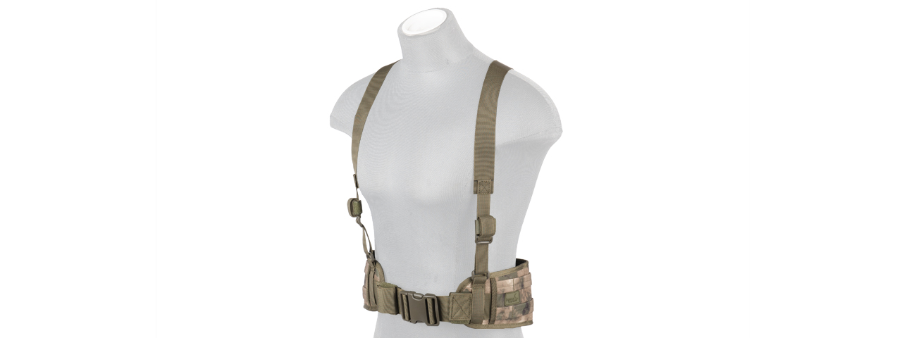 CA-1060F MOLLE BATTLE BELT W/ SUSPENDERS (AT-FG) - Click Image to Close