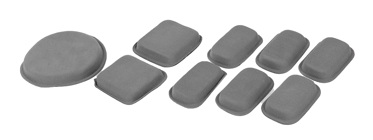 CA-1103B CP HELMET PROTECTIVE PADS, SET OF 9 - Click Image to Close