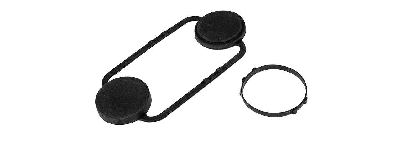 CA-1207 FMA FLEXIBLE NVG PVS18 LENS COVERS (BLACK) - Click Image to Close