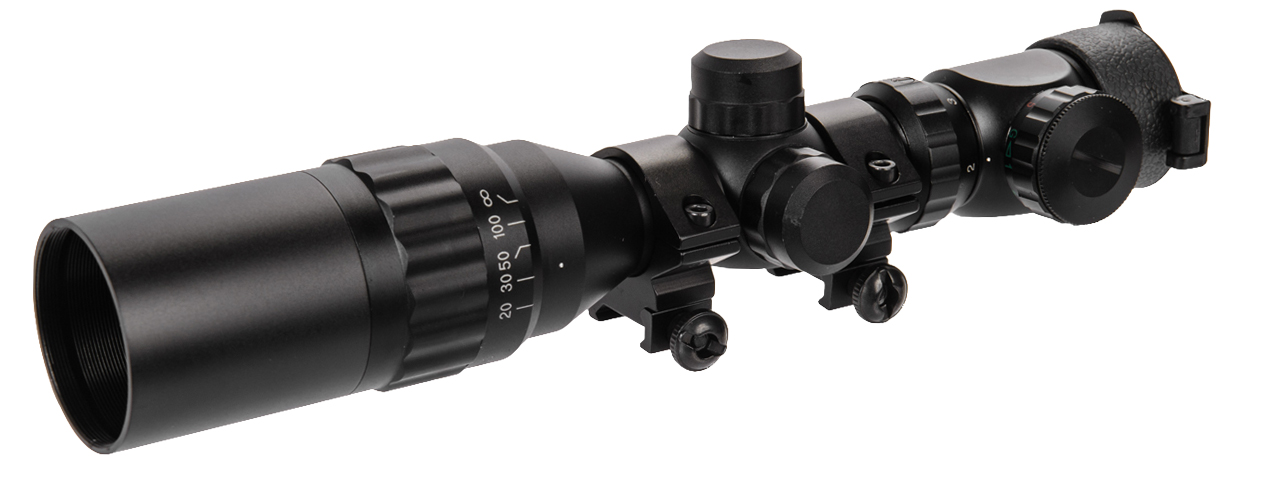 CA-1415 2-6X32 AOEG RED & GREEN ILLUMINATED SCOPE - Click Image to Close