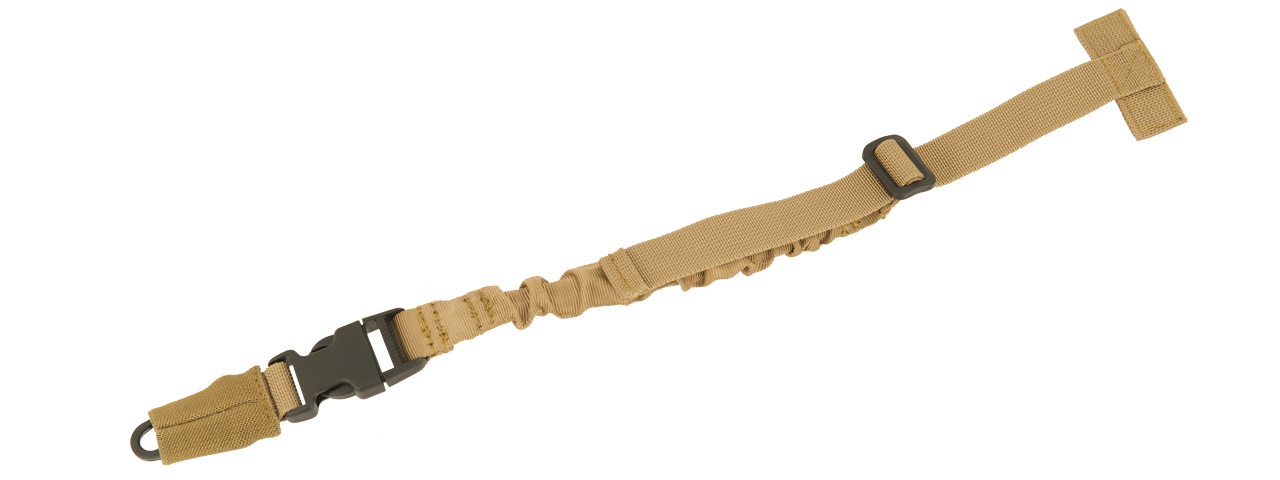 CA-1440T QR MOLLE ATTACHMENT BUNGEE SLING (TAN) - Click Image to Close