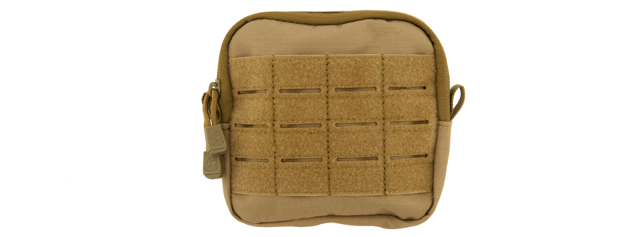 CA-1500TN ENCLOSED M4 EMT UTILITY POUCH (TAN) - Click Image to Close