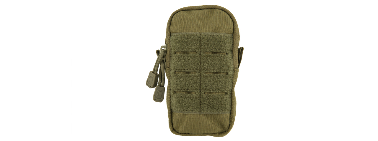 CA-1505GN SMALL ENCLOSED UTILITY POUCH (OD) - Click Image to Close