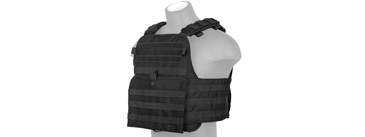 CA-2190B Modular Tactical Vest (Black) - Click Image to Close