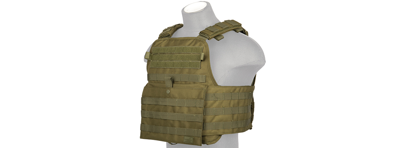 CA-2190G Modular Tactical Vest (Olive Drab) - Click Image to Close