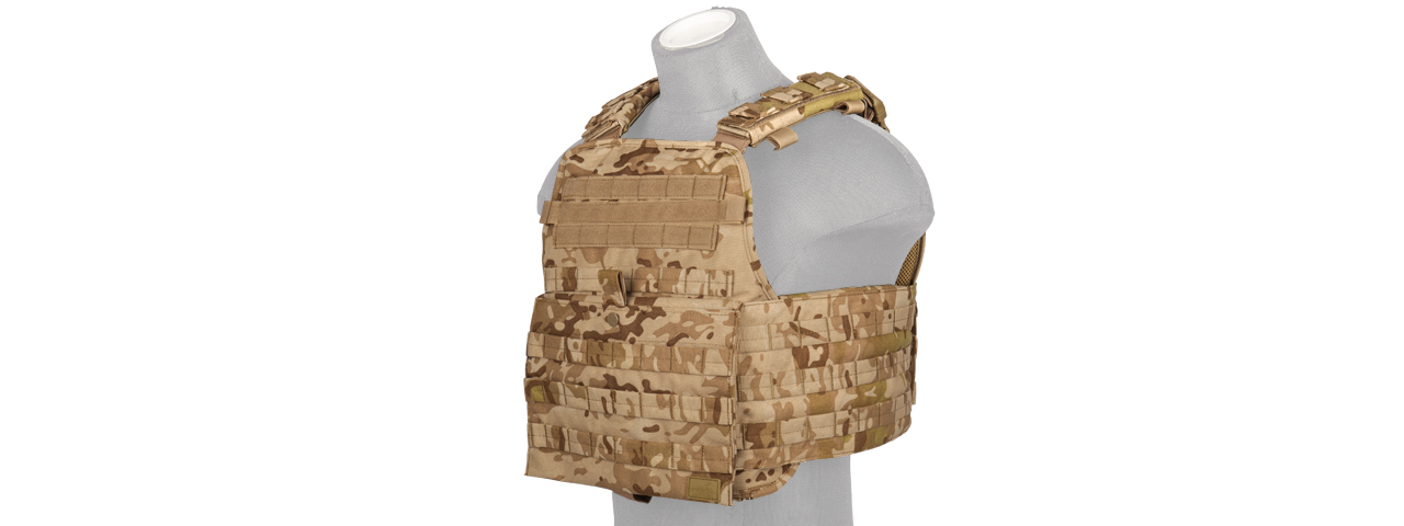 CA-2190MA Modular Tactical Vest (Desert Camo) - Click Image to Close