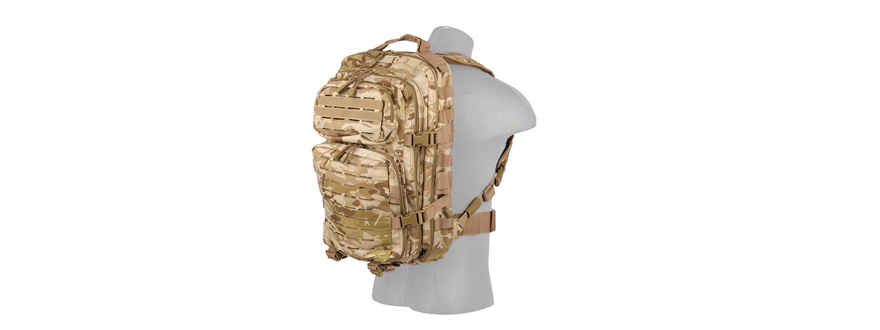 CA-2193MA TACTICAL BACKPACK (CAMO DESERT) - Click Image to Close
