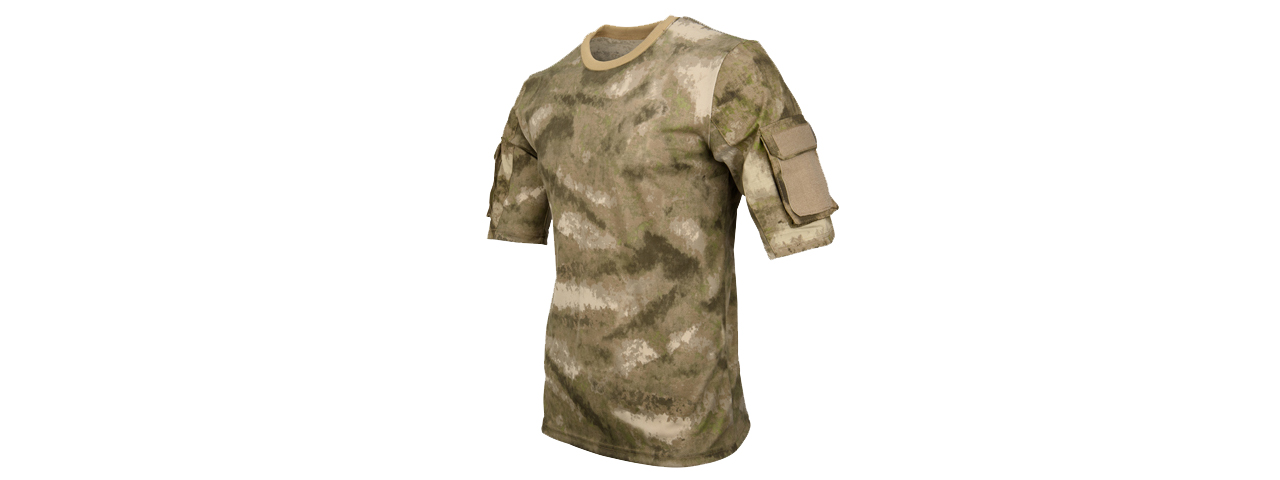 CA-2741AUV-XXL LANCER TACTICAL SPECIALIST ADHESION ARMS T-SHIRT - XX-LARGE - (AUV) - Click Image to Close