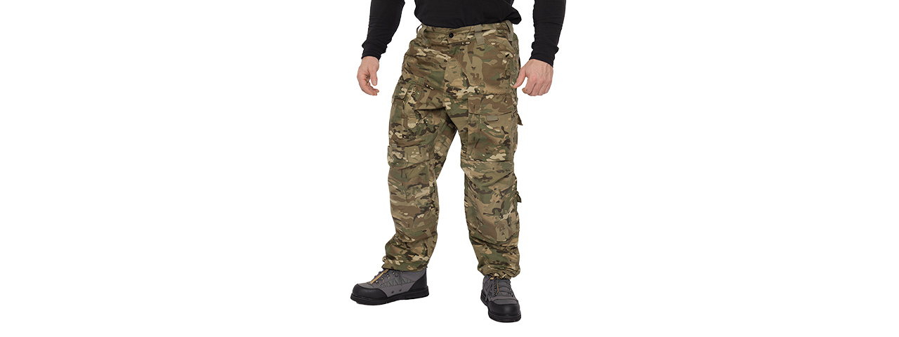 CA-2748MA-S ALL-WEATHER TACTICAL PANTS (CAMO), SM - Click Image to Close