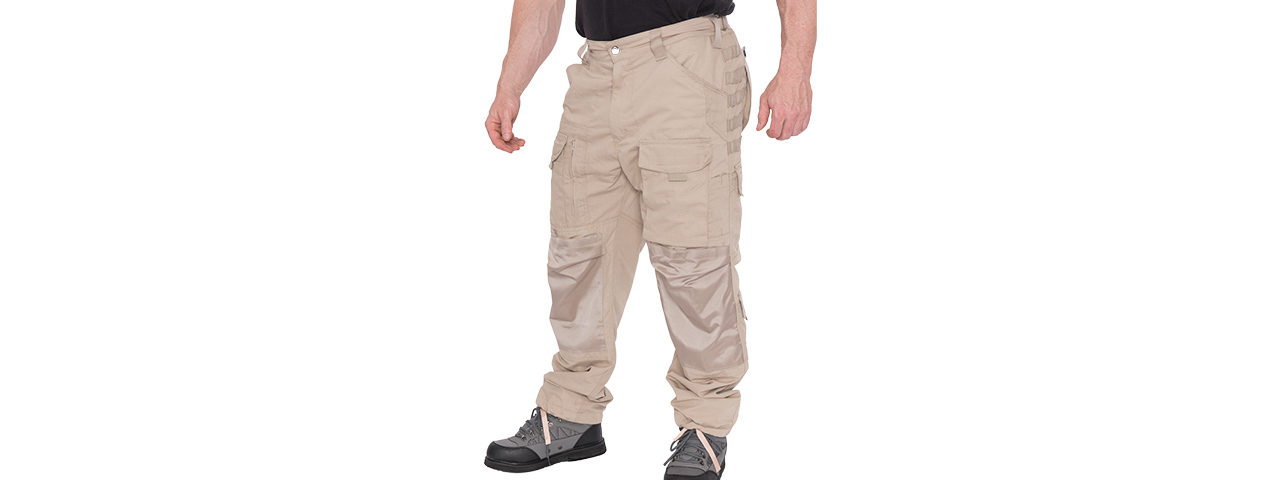 CA-2748T-M ALL-WEATHER TACTICAL PANTS (KHAKI), MED - Click Image to Close