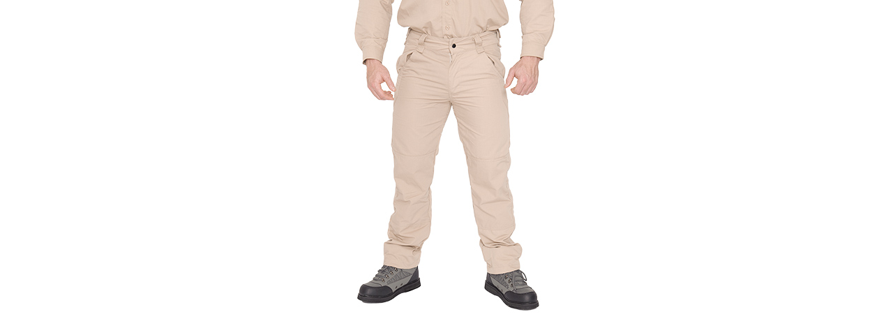 CA-2752K-M RIPSTOP OUTDOOR WORK PANTS (KHAKI), MD - Click Image to Close