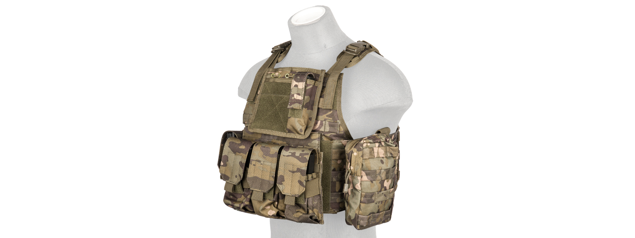 CA-305MT Assault Tactical Vest (Camo Tropic) - Click Image to Close