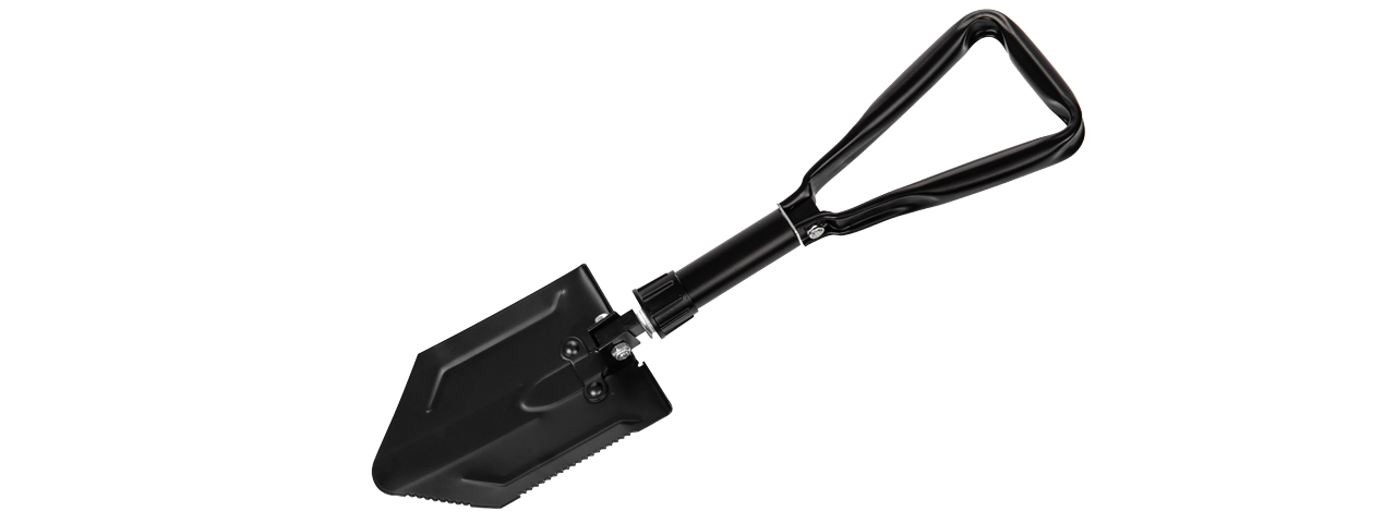 CA-5017 OUTDOORS COMPACT TRI-FOLD CAMPER'S SHOVEL (BLACK) - Click Image to Close