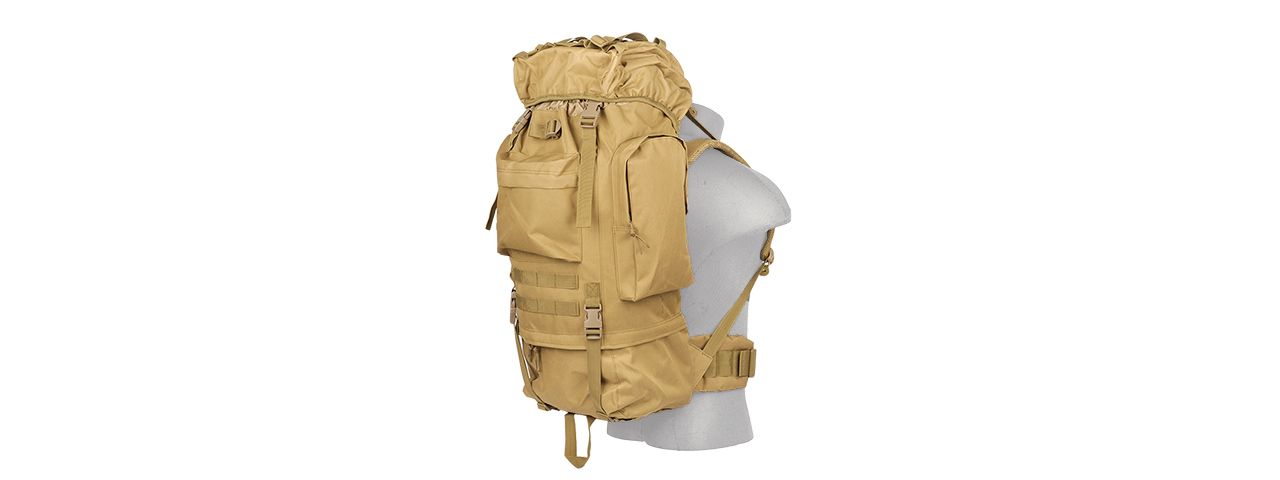 CA-L108T 65L WATERPROOF OUTDOOR TRAIL BACKPACK (CB) - Click Image to Close