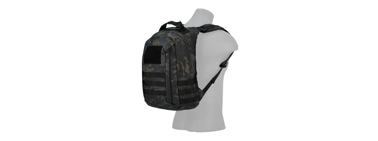 CA-L113MB MOLLE ADHESION SCOUT ARMS BACKPACK (CAMO BLACK) - Click Image to Close