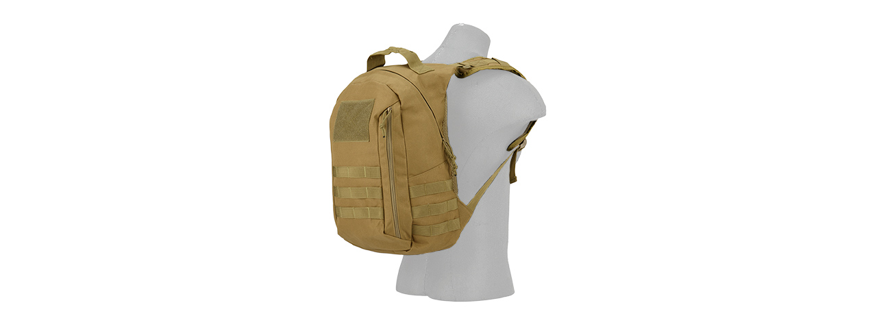 CA-L113T MOLLE ADHESION SCOUT ARMS BACKPACK (TAN) - Click Image to Close