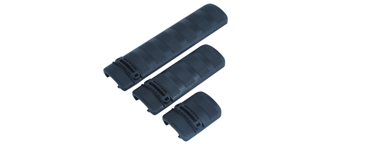 ELEMENT REPLACEMENT AR-15M16 BATTLE RAIL COVERS - BLACK - Click Image to Close