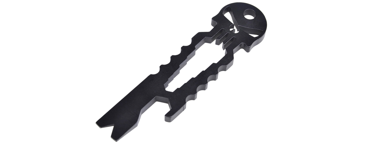 EX394B THE PUNISHER EDC TACTICAL MULTI FUNCTION WRENCH TOOL - Click Image to Close