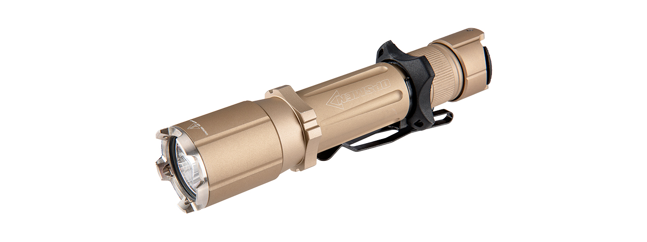 OPSMEN TACTICAL 1000-LUMEN SELF DEFENSE LIGHT - TAN - Click Image to Close