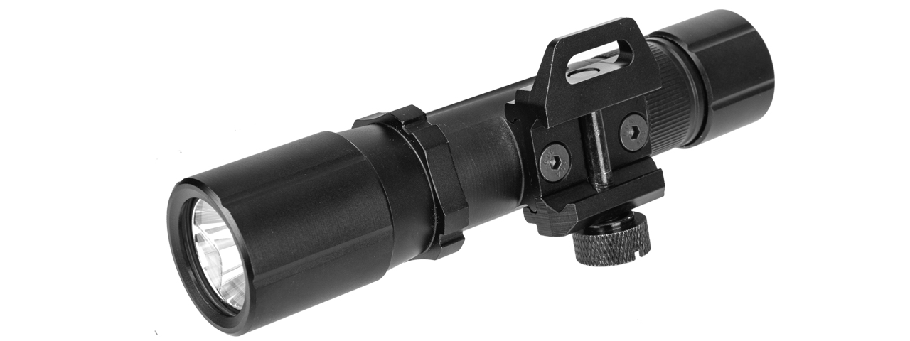 FAST501R-BK TACTICAL 800-LUMEN PICATINNY WEAPON LIGHT (BLACK) - Click Image to Close