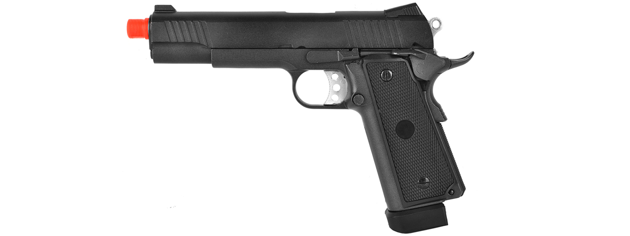 WellFire 1911 Hi-Capa 5.1 Tactical CO2 Blowback Airsoft Pistol - Click Image to Close