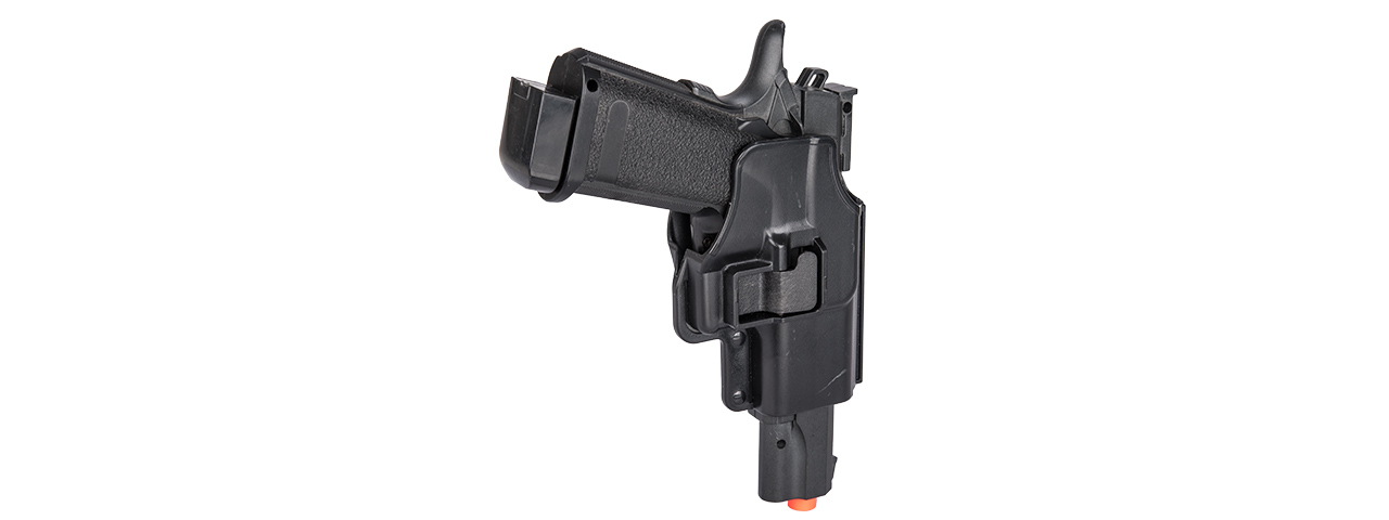 G6H Spring Pistol w/ Hard Shell Holster (Black) - Click Image to Close