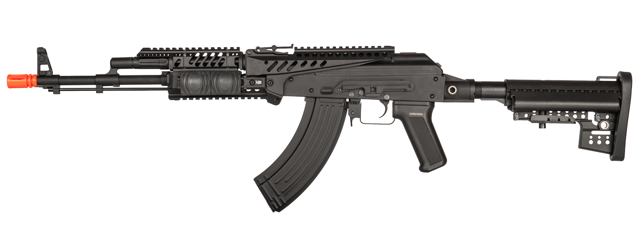 JG WORKS X47 AKM FULL METAL AK47 RAS AIRSOFT AEG ASSAULT RIFLE - Click Image to Close