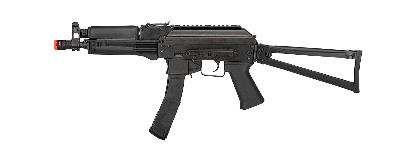 LCT VITYAZ STEEL PP-19-01 AEG Airsoft SMG (Black) - Click Image to Close