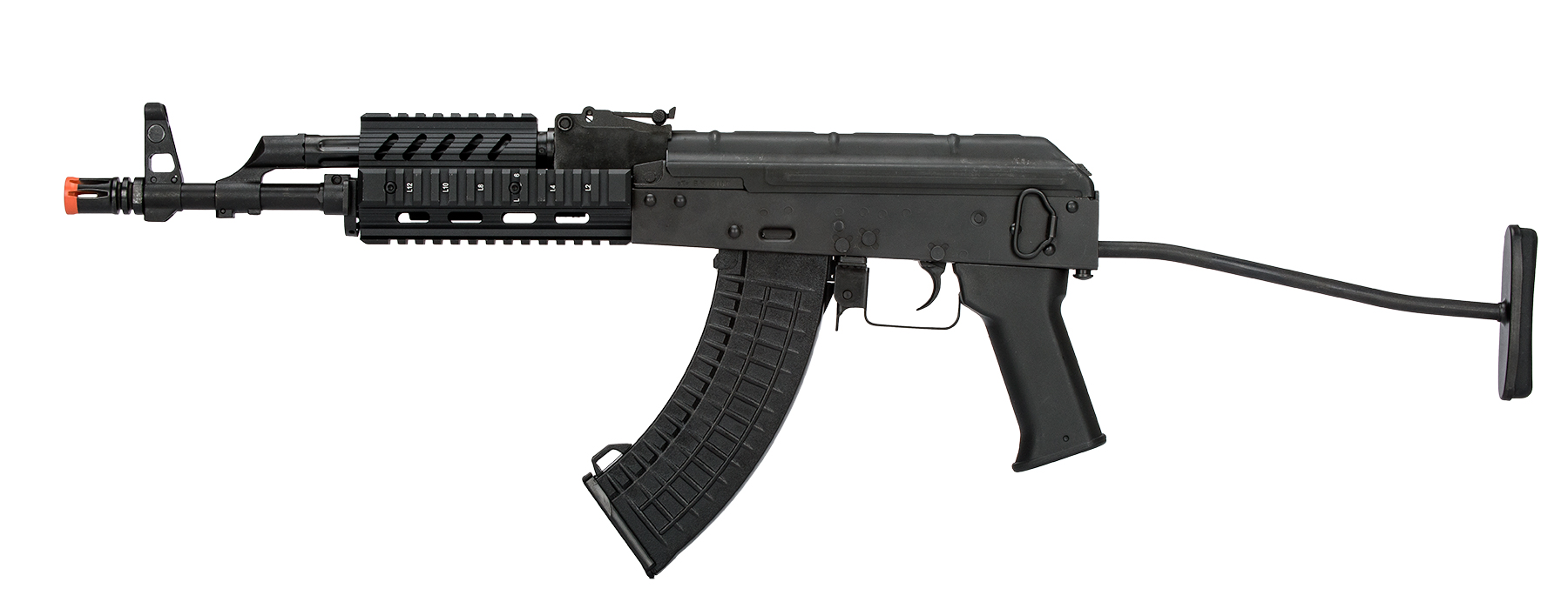 LCT-TX-65-AEG LCT Airsoft Steel TX-65 AEG Rifle (Black) - Click Image to Close