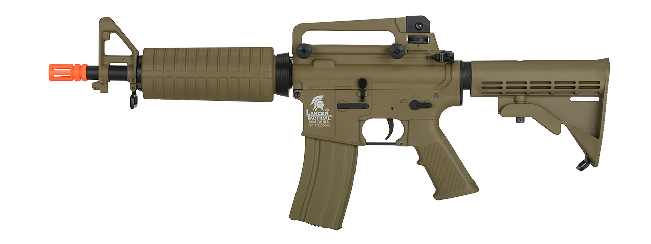 Lancer Tactical M933 Commando Field AEG Airsoft AEG Rifle (Color: Tan) - Click Image to Close