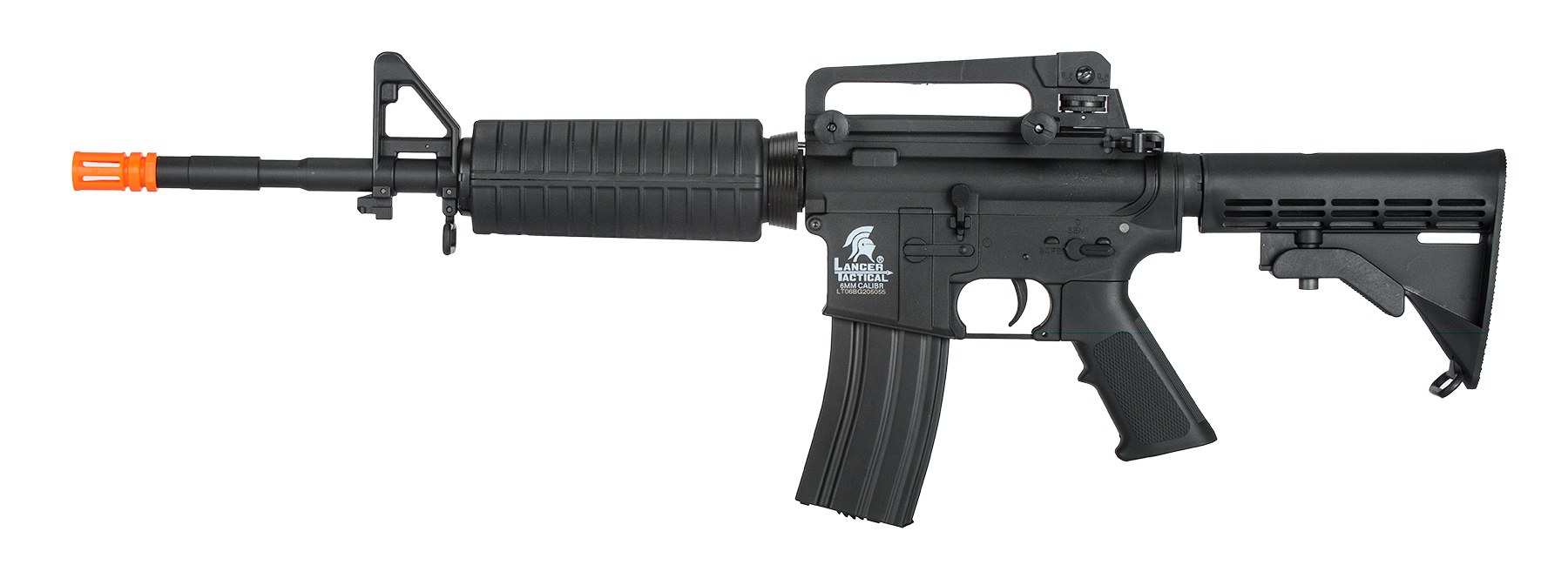 Lancer Tactical Gen 2 LT-06B Carbine Airsoft AEG Rifle (Color: Black) - Click Image to Close