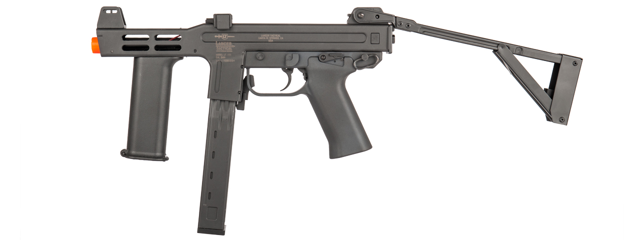 LT-723 LANCER TACTICAL SPECTRE SUBMACHINE GUN AEG PISTOL (BK) - Click Image to Close