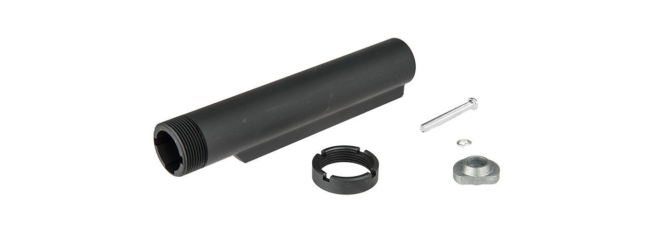 LT-M4BT CNC ALUMINUM GEN II AEG M4 AIRSOFT BUFFER TUBE (BLACK) - Click Image to Close