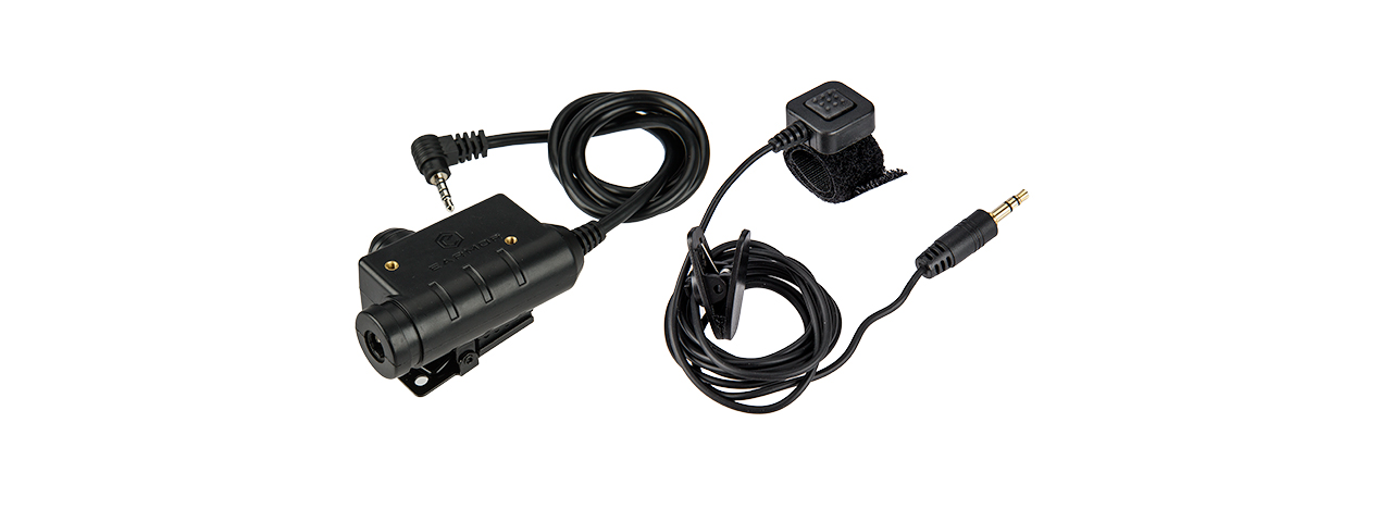M52-YA EARMOR TACTICAL MILITARY ADAPTER PTT FOR YAESU VERSION (BLACK) - Click Image to Close