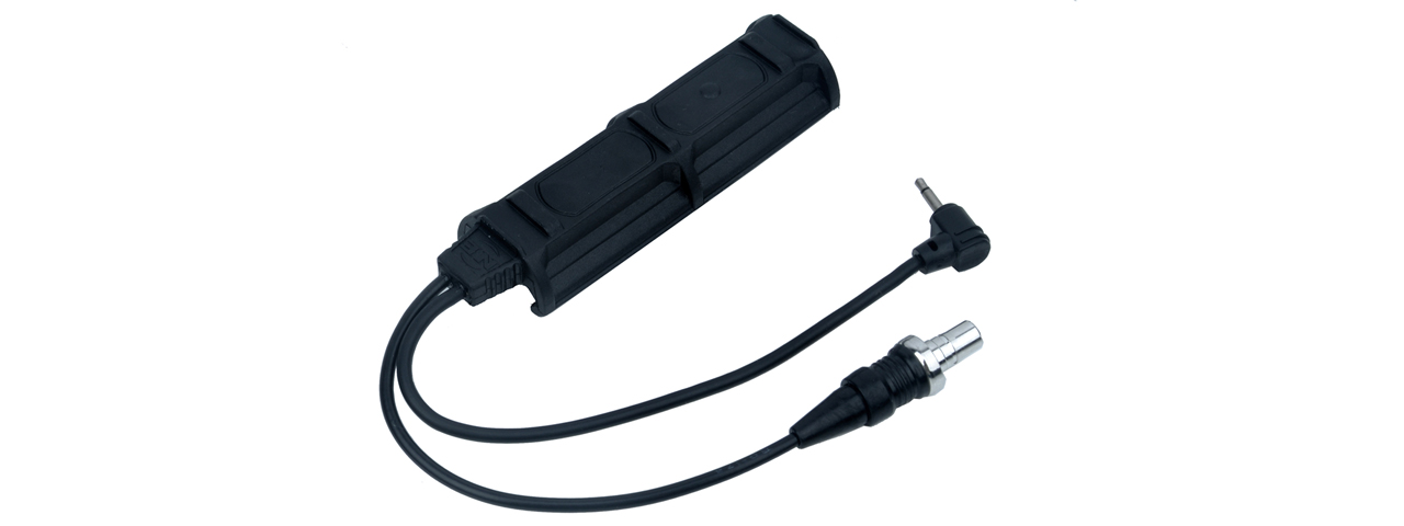 NE07011B REMOTE DUAL SWITCH (2 PLUG), BK - Click Image to Close
