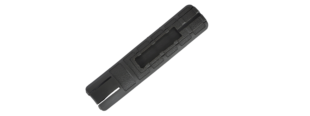 OT0807B ELEMENT TD BATTLE GRIP RAIL COVER W/ POCKET - BLACK - Click Image to Close