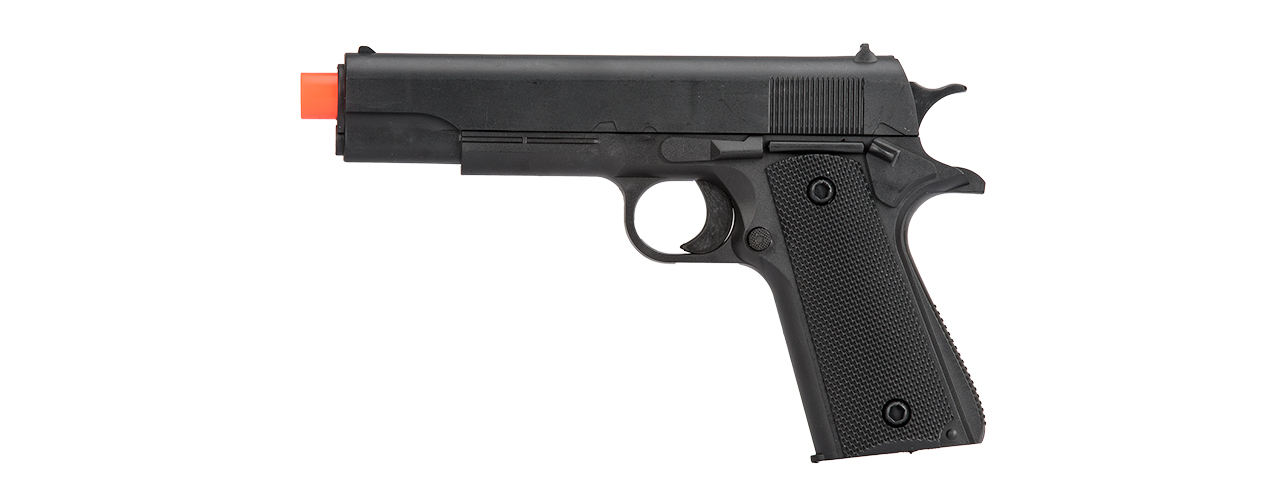 P2003BAG SPRING STANDARD 1911 POLYMER PISTOL IN POLY BAG (BLACK) - Click Image to Close