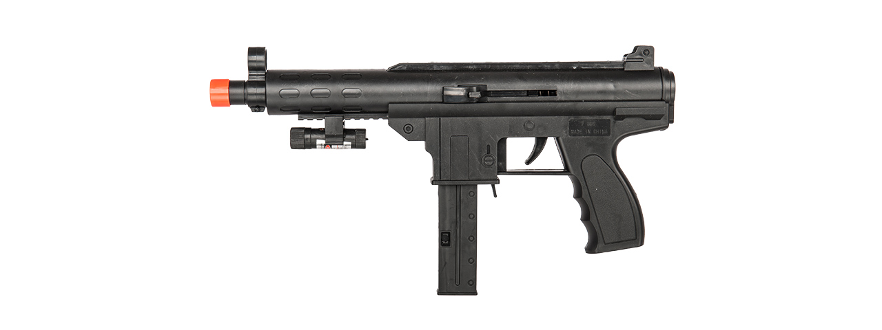 P2399 SPRING RIFLE w/ LASER (BK) - Click Image to Close