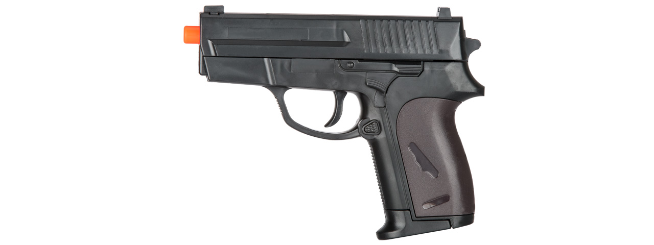 P618BAG SPRING-LOADED PISTOL (BLACK) - Click Image to Close