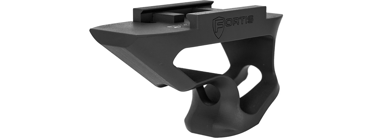 PTS SYNDICATE AIRSOFT FORTIS SHIFT SHORT ANGLE GRIP RAIL MOUNT - BLACK - Click Image to Close