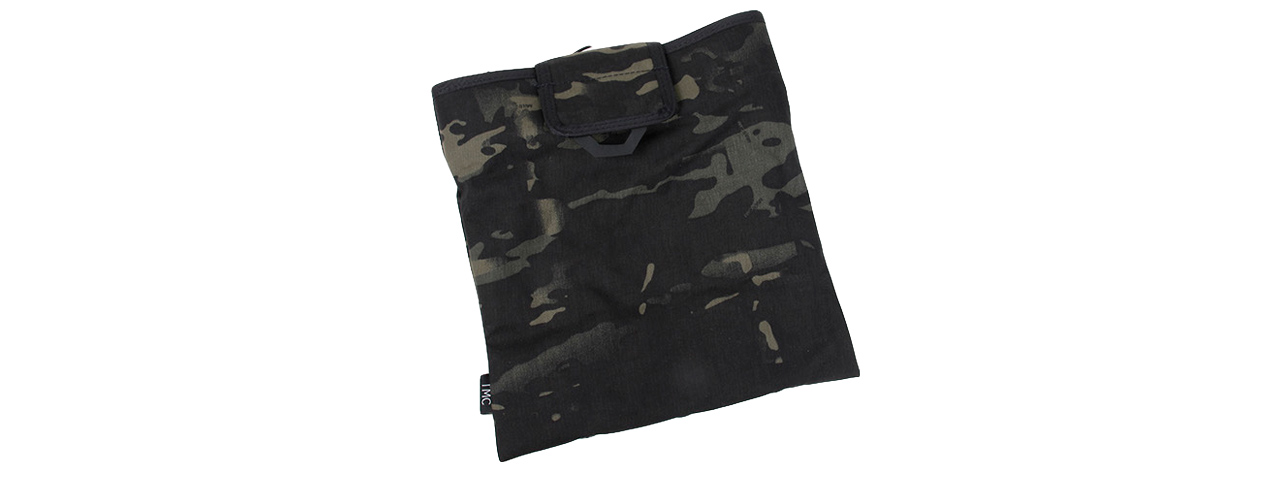 T0231-MB QUOD DROP AIRSOFT MAGAZINE POUCH (CAMO BLACK) - Click Image to Close