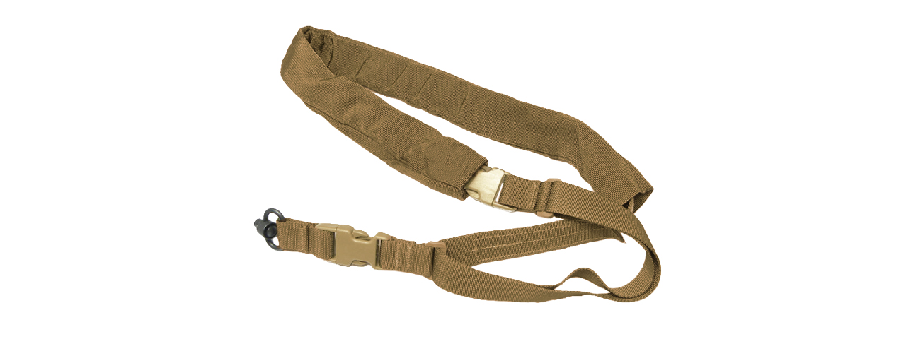 T0251-K D-S SINGLE POINT SLING (KHAKI) - Click Image to Close